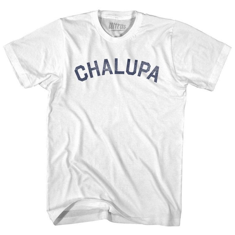 Chalupa Womens Cotton Junior Cut T-Shirt - White
