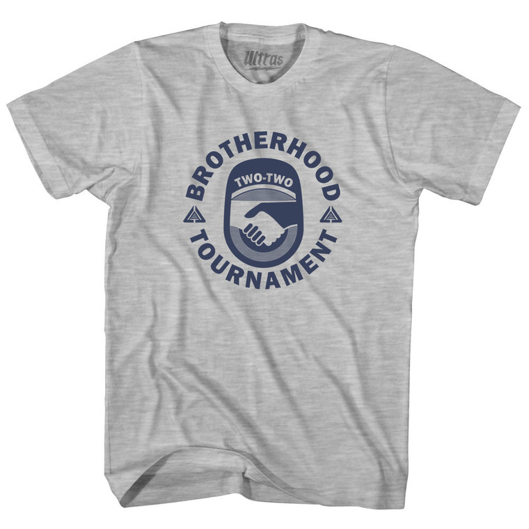 Brotherhood Tournament Youth Cotton T-shirt - Grey Heather