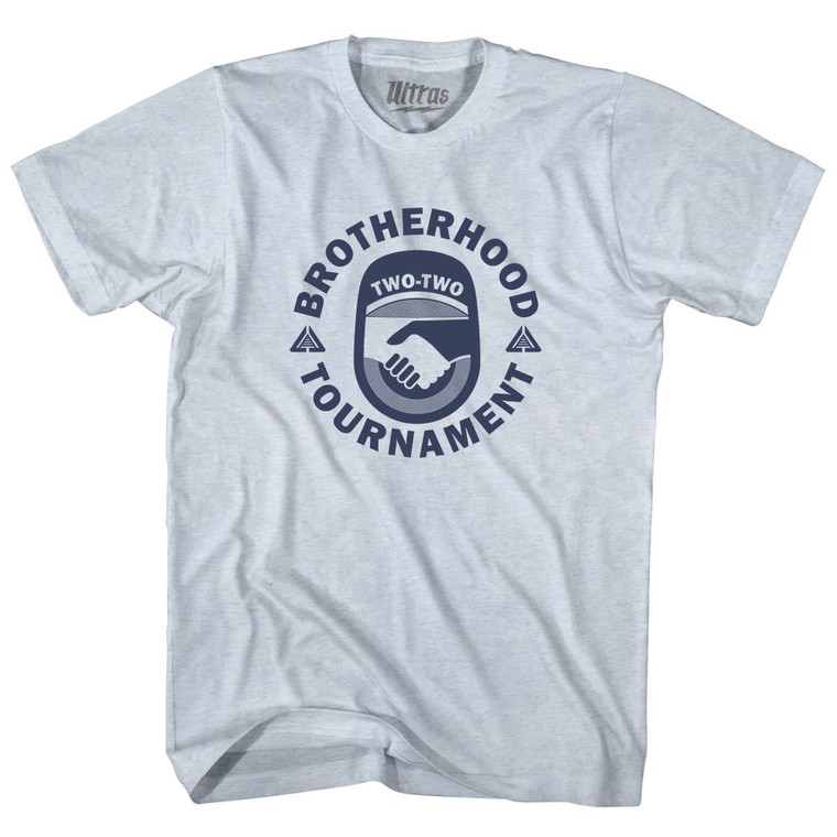 Brotherhood Tournament Adult Tri-Blend T-shirt - Athletic White