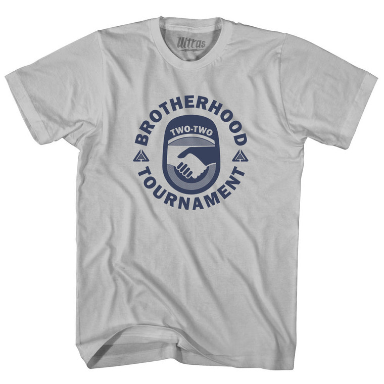 Brotherhood Tournament Adult Cotton T-shirt - Cool Grey