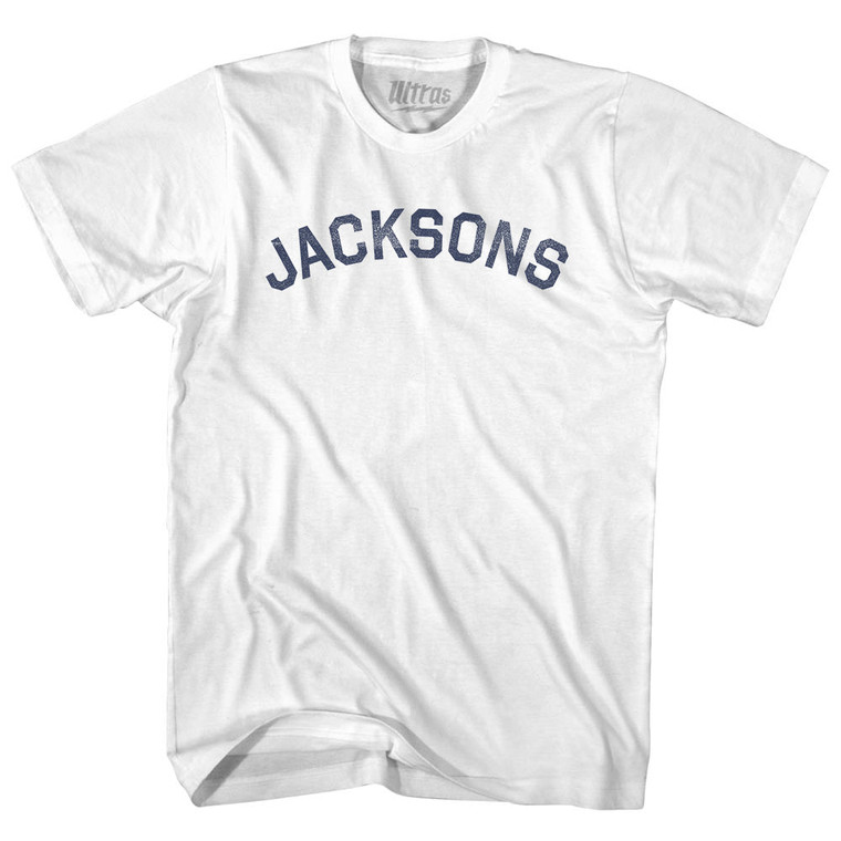 Jacksons Youth Cotton T-shirt - White