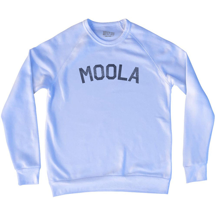 Moola Adult Tri-Blend Sweatshirt - White