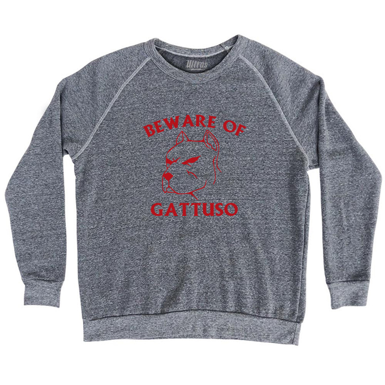 Gatusso Adult Tri-Blend Sweatshirt - Athletic Grey