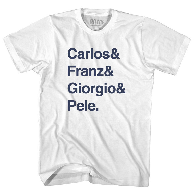 Custom Ampers and Names T-shirt Womens Cotton Junior Cut T-Shirt - White