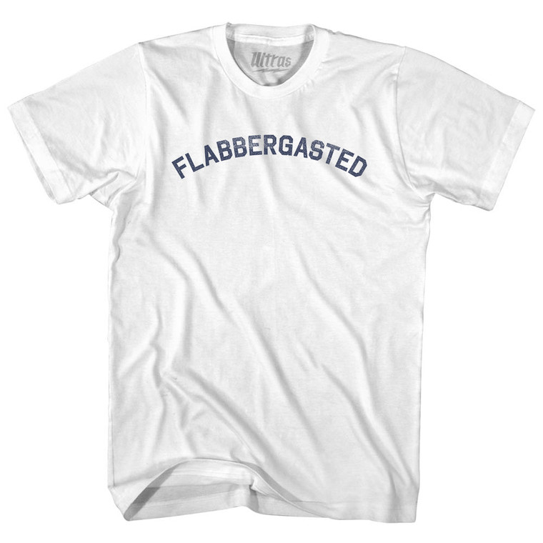 Flabbergasted Youth Cotton T-shirt - White