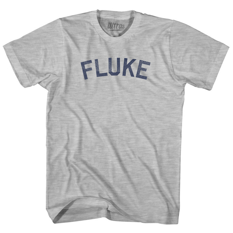 Fluke Womens Cotton Junior Cut T-Shirt - Grey Heather