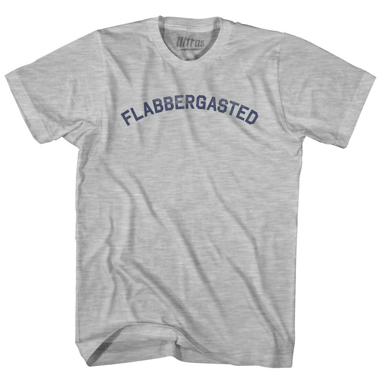 Flabbergasted Youth Cotton T-shirt - Grey Heather