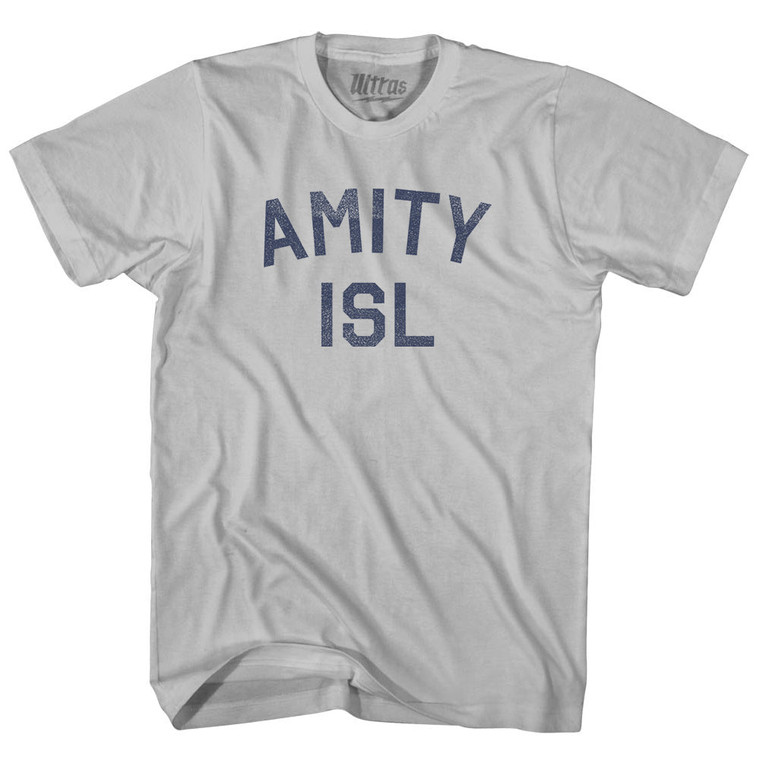 Amity ISL Adult Cotton T-shirt - Cool Grey