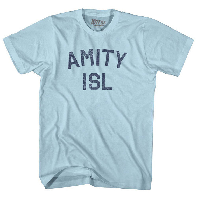 Amity ISL Adult Cotton T-shirt - Light Blue