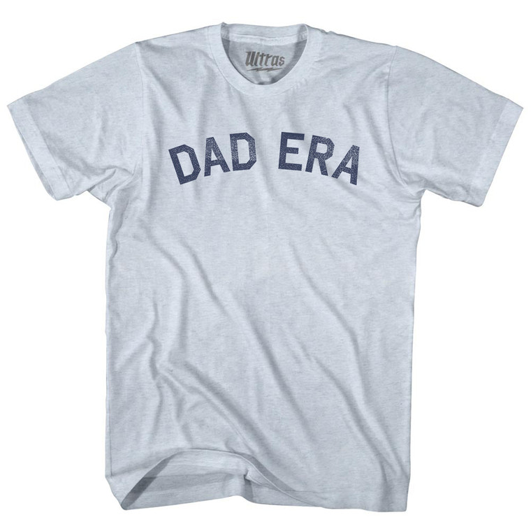 Dad Era Adult Tri-Blend T-shirt - Athletic White