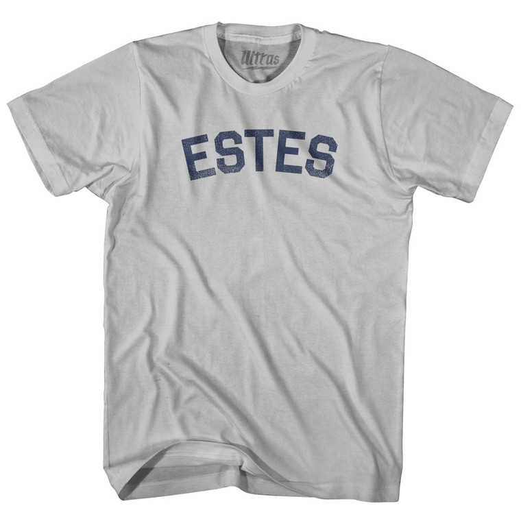 ESTES Adult Cotton T-shirt - Cool Grey