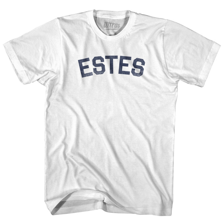 ESTES Youth Cotton T-shirt - White
