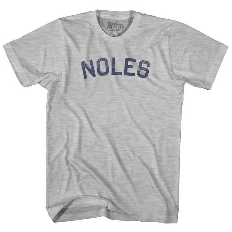 Noles Adult Cotton T-shirt - Grey Heather