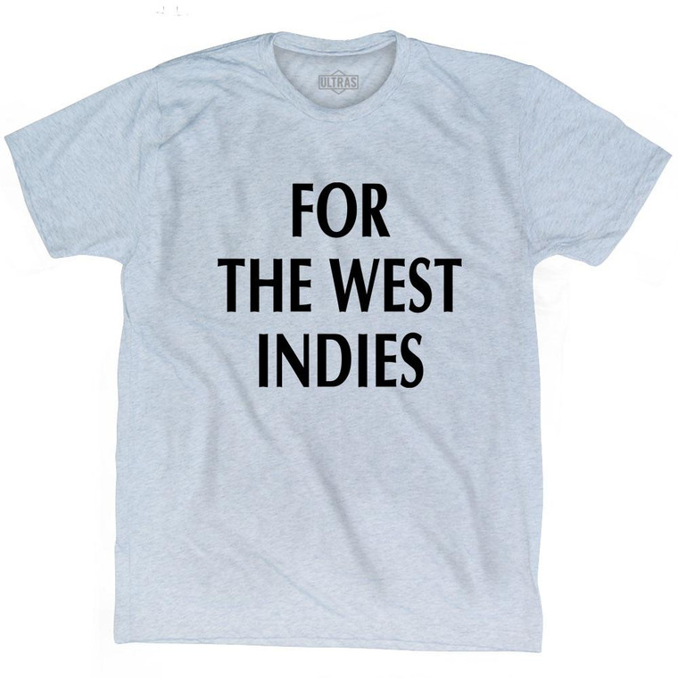 Henry Soccer For the West Indies Adult Tri-Blend Soccer T-shirt - Athletic White