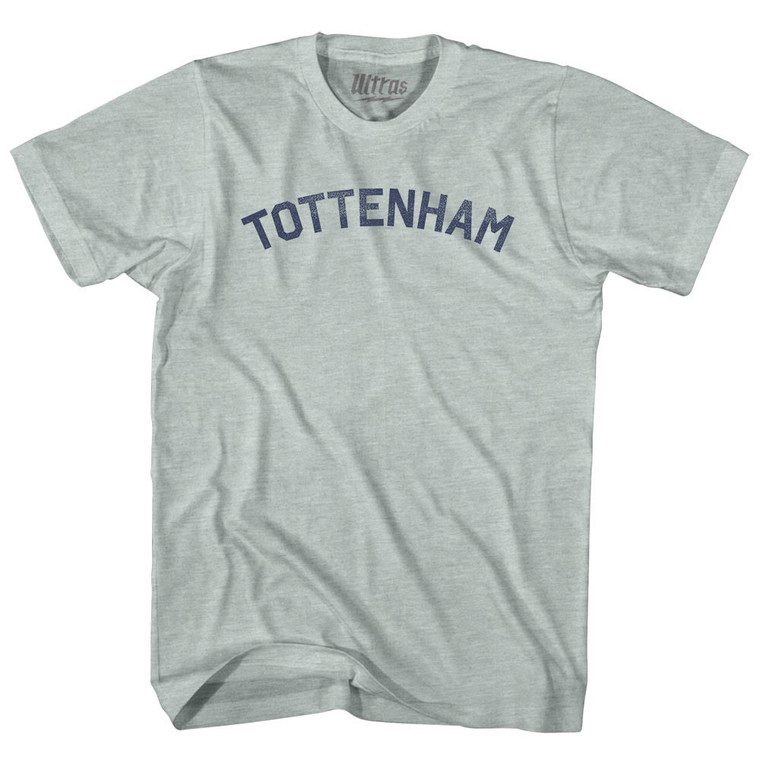Tottenham Adult Tri-Blend T-shirt - Athletic Cool Grey