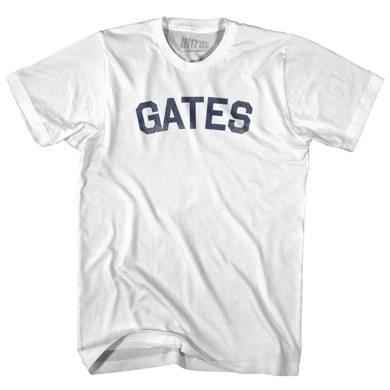 GATES Youth Cotton T-shirt - White