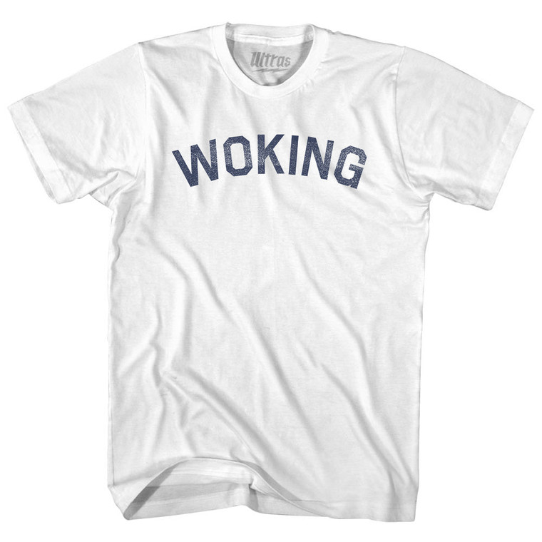 Woking Womens Cotton Junior Cut T-Shirt - White