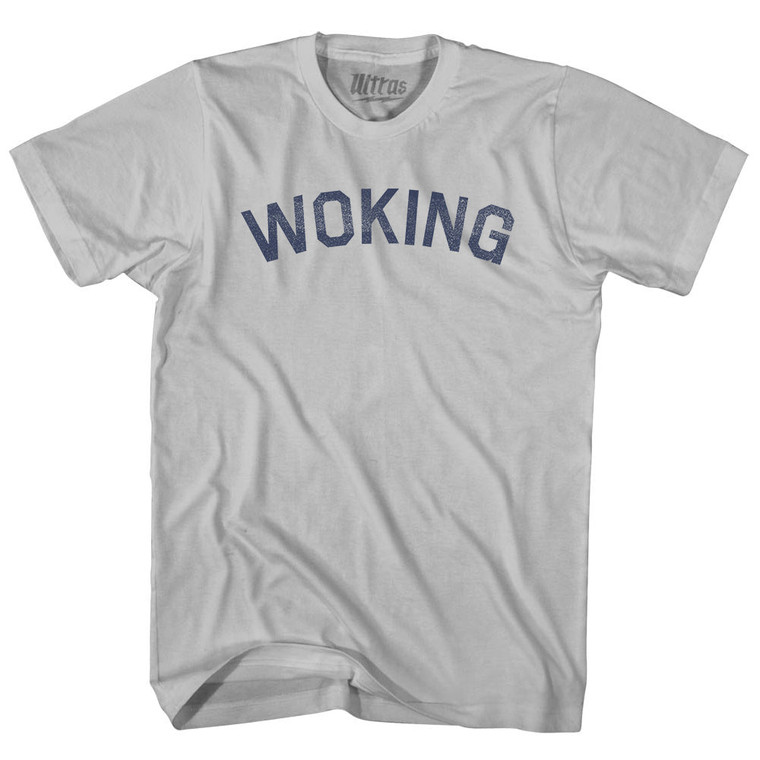 Woking Adult Cotton T-shirt - Cool Grey