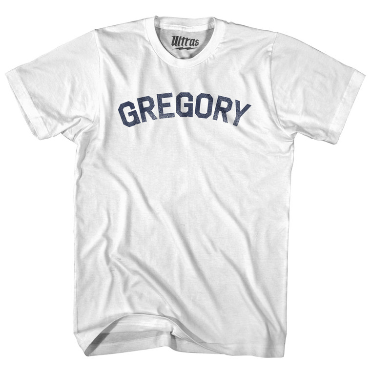 GREGORY Adult Cotton T-shirt - White