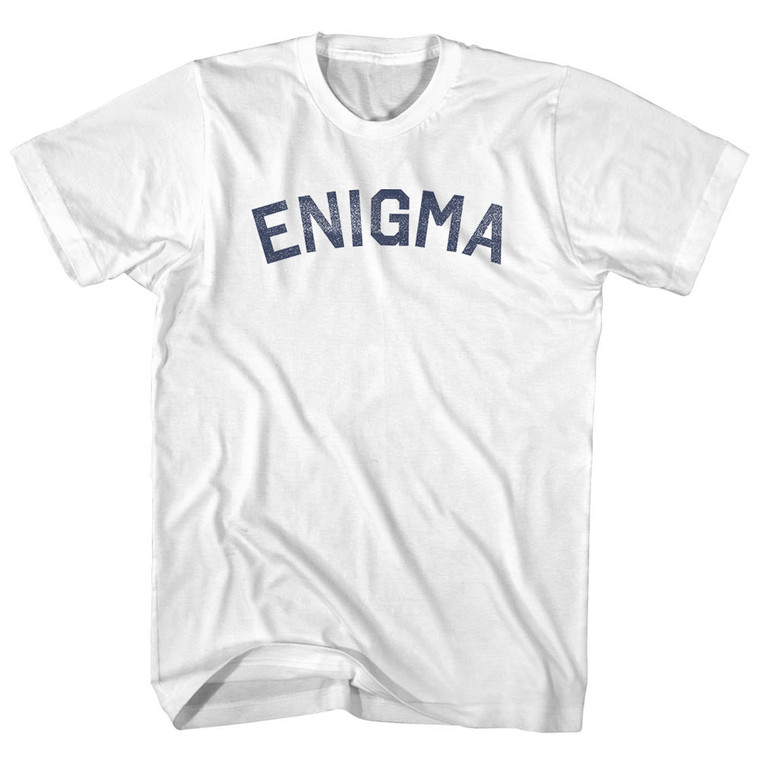 Enigma Adult Cotton T-shirt - White