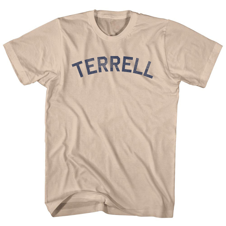 Terrell Adult Cotton T-shirt - Creme