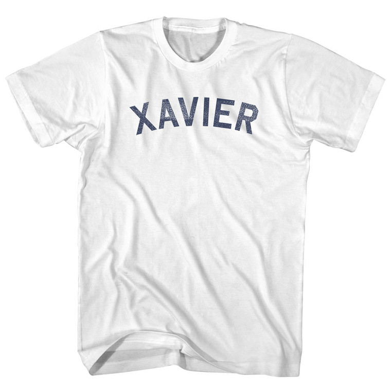 Xavier Womens Cotton Junior Cut T-Shirt - White