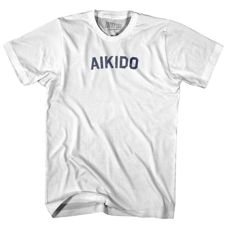 Aikido Adult Cotton T-shirt - White