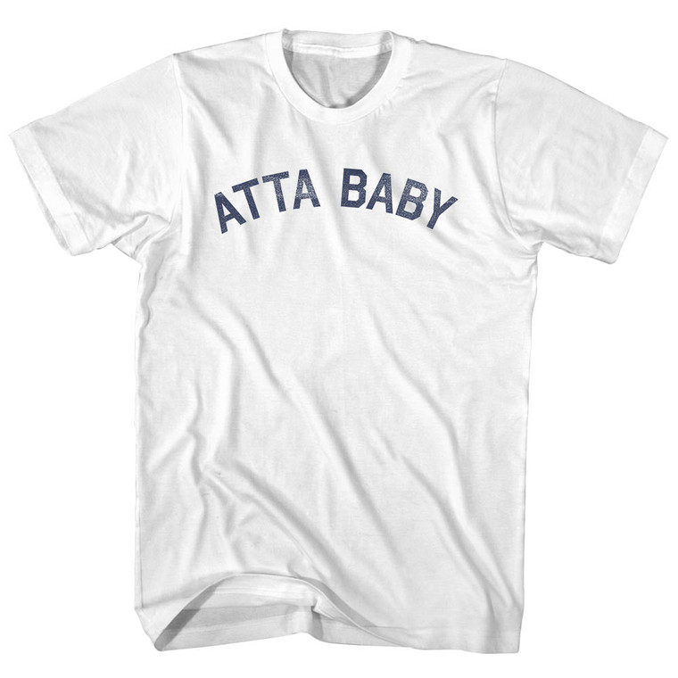 Atta Baby Adult Cotton T-shirt - White