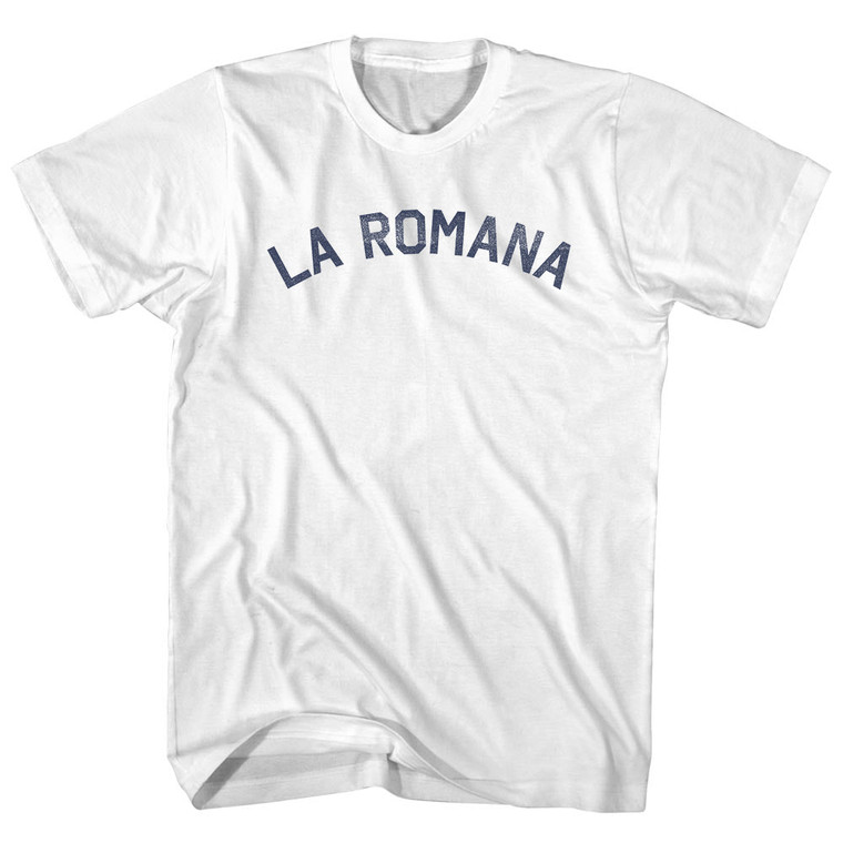 La Romana Adult Cotton T-shirt - White