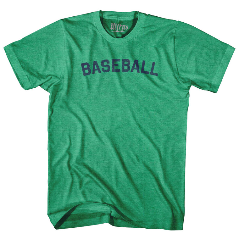 Baseball Adult Tri-Blend T-shirt - Kelly