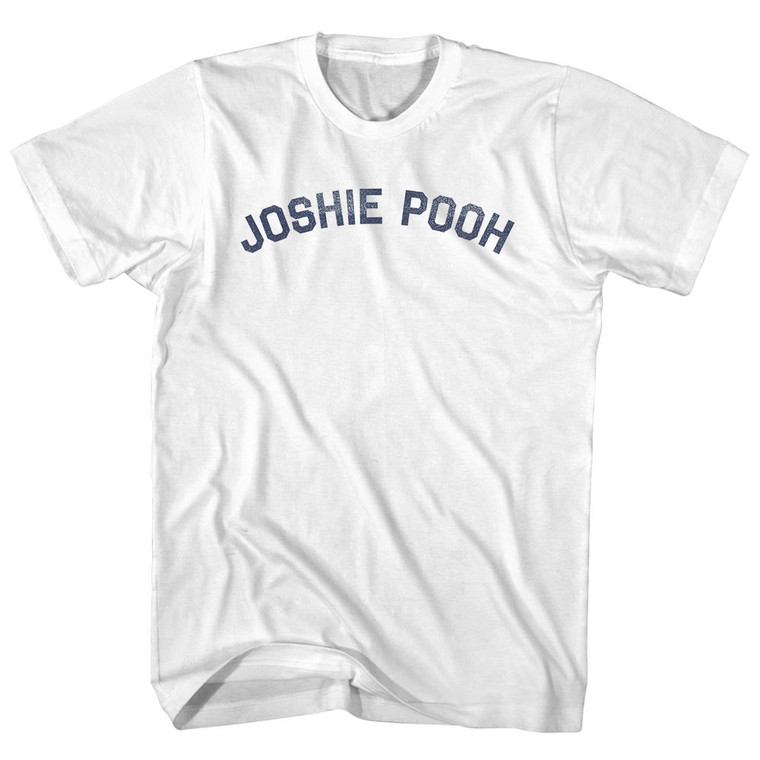 Joshie Pooh Adult Cotton T-Shirt - White