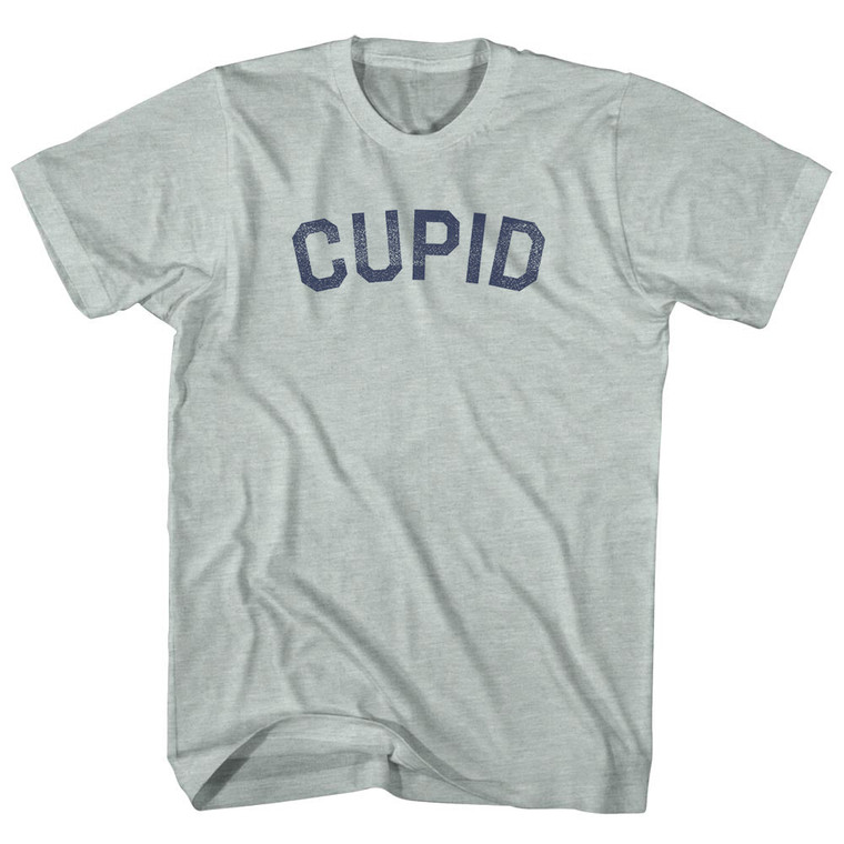 Cupid Adult Tri-Blend T-shirt - Athletic Cool Grey