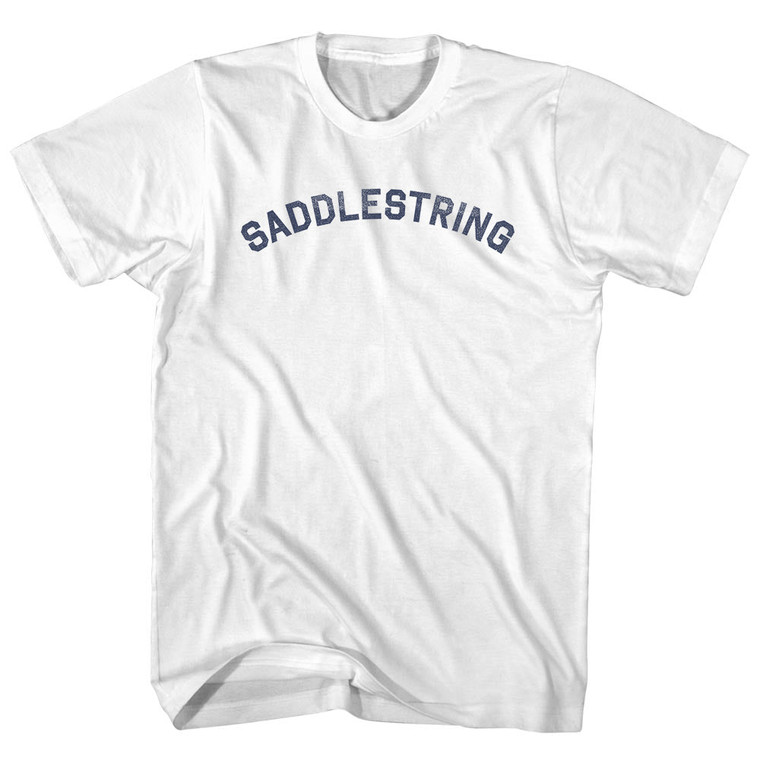 Saddlestring Youth Cotton T-shirt - White