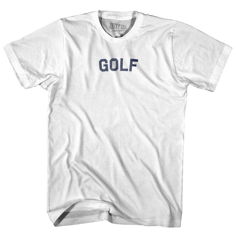 Golf Womens Cotton Junior Cut T-Shirt - White