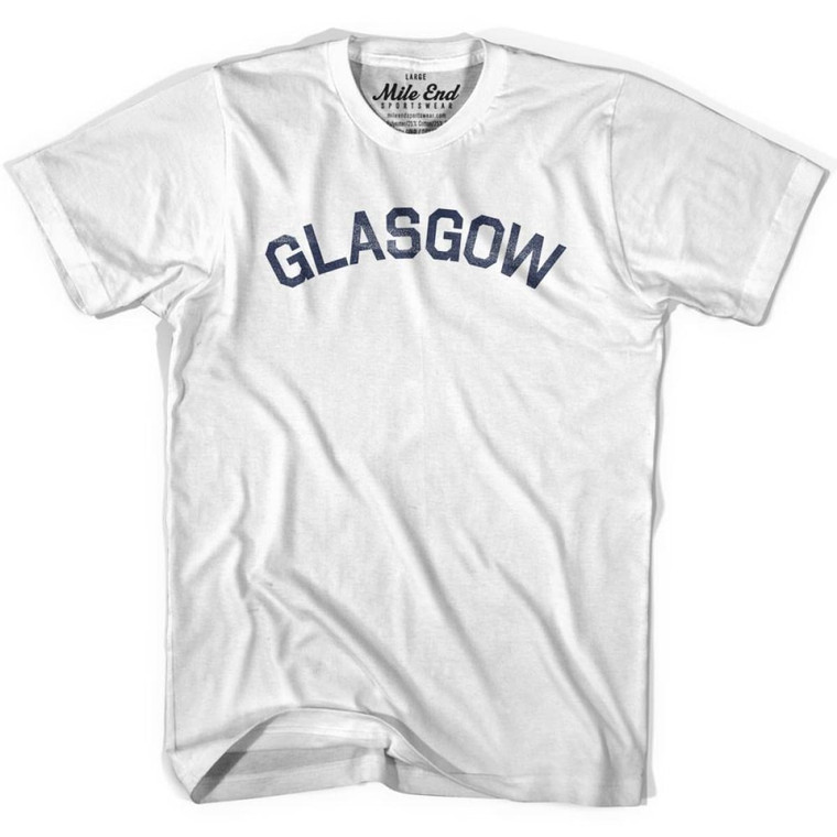 Glasgow Vintage T-shirt - White