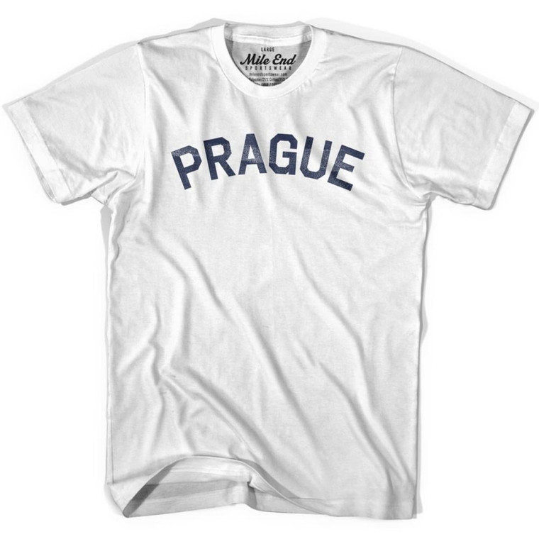 Prague Vintage T-shirt - White