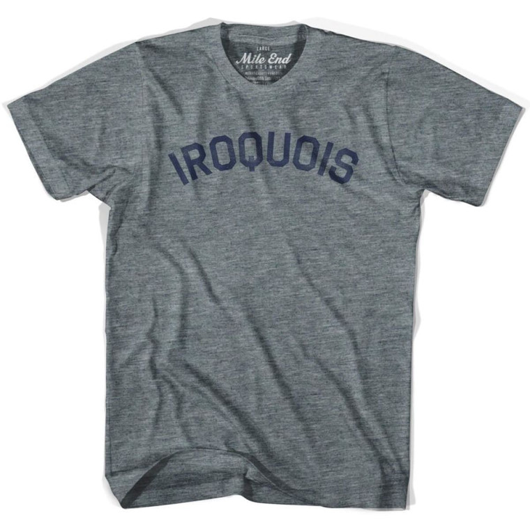Iroquois Vintage T-shirt - Athletic Grey