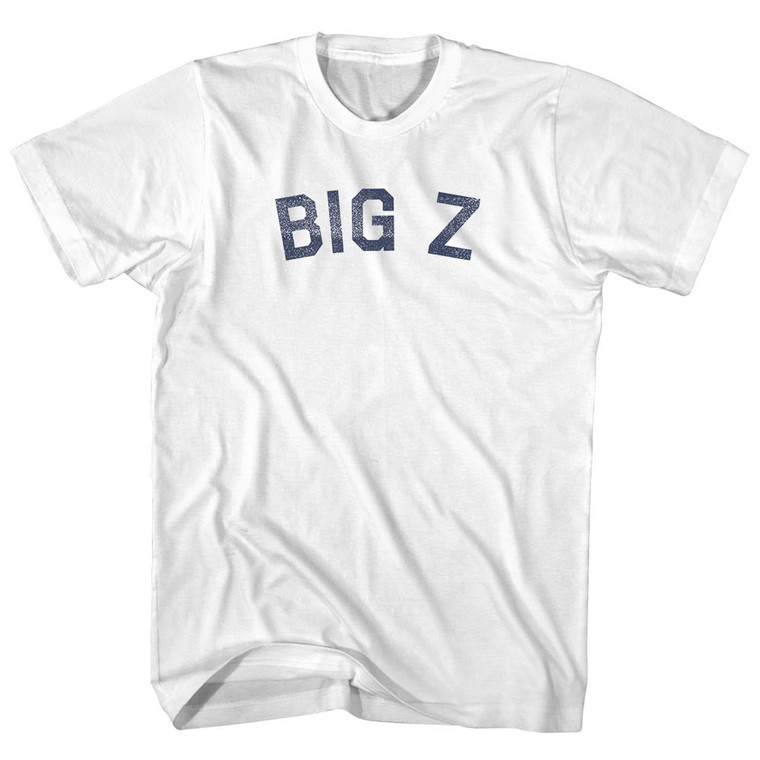 Big Z Youth Cotton T-shirt - White