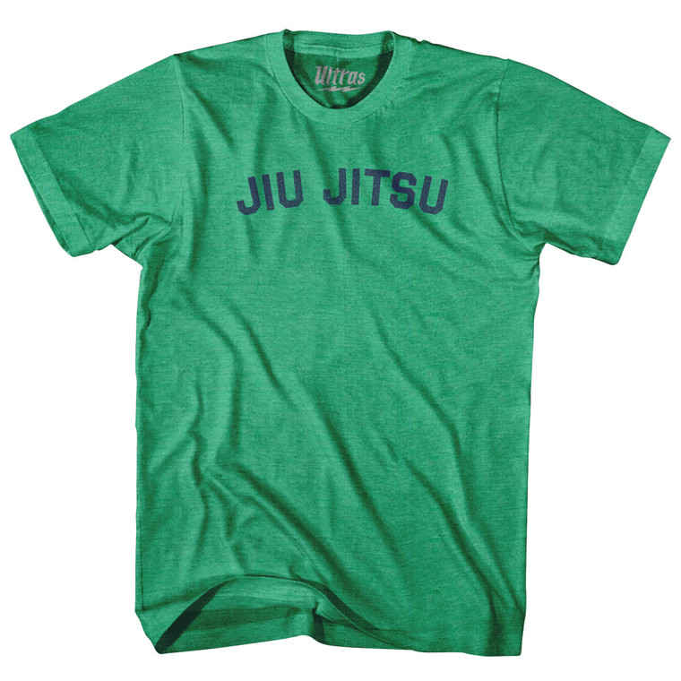 Jiu Jitsu  Adult Tri-Blend T-shirt - Kelly