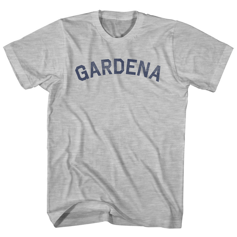 Gardena Womens Cotton Junior Cut T-Shirt - Grey Heather