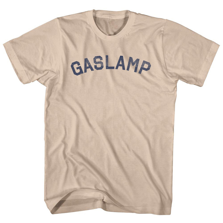 Gaslamp Adult Cotton T-shirt - Creme