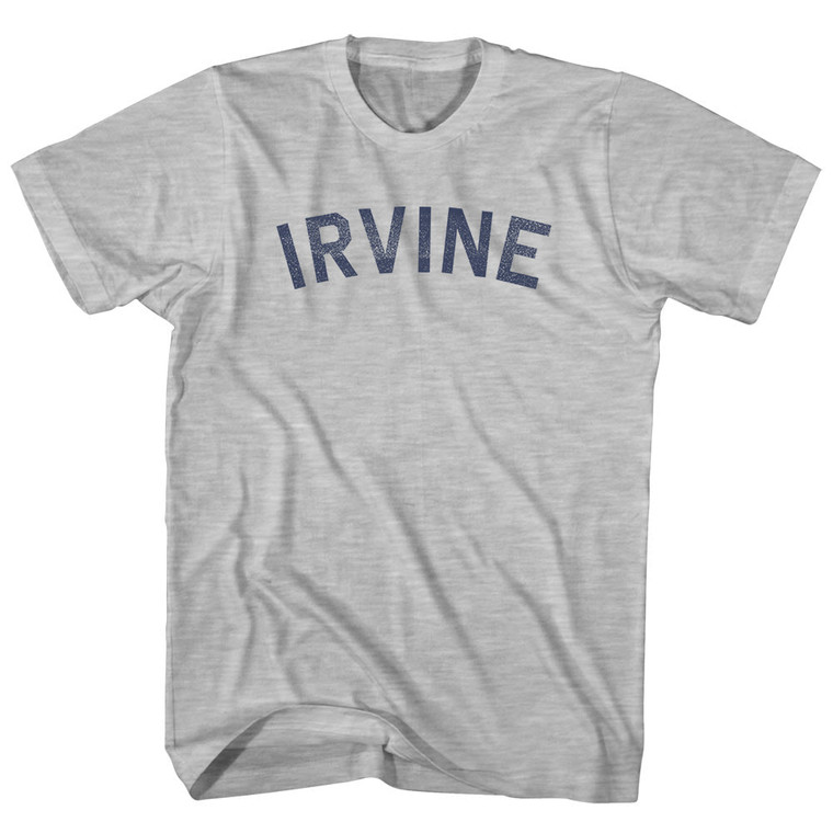 Irvine Youth Cotton T-shirt - Grey Heather