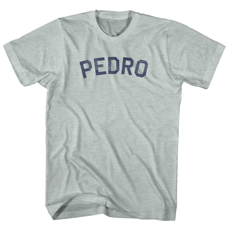 PEDRO Adult Tri-Blend T-shirt - Athletic Cool Grey
