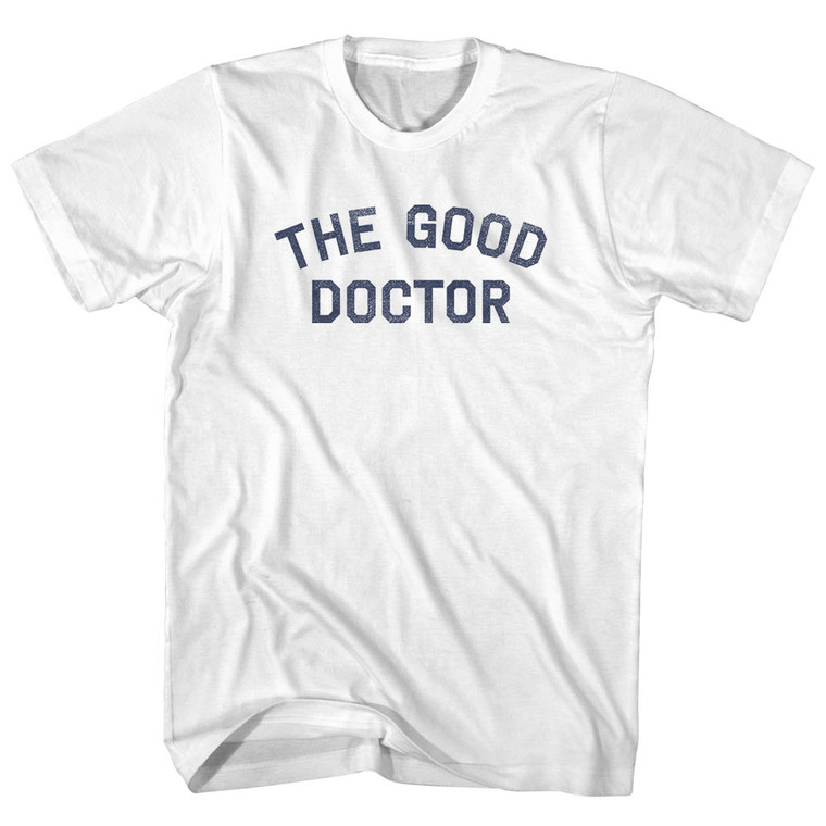 The Good Doctor Adult Cotton T-shirt - White
