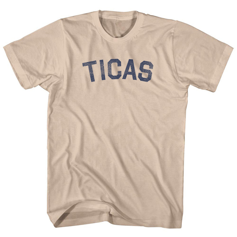 Ticas Adult Cotton T-shirt - Creme