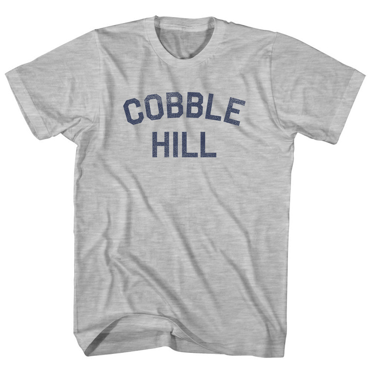 Cobble Hill Adult Cotton T-shirt - Grey Heather