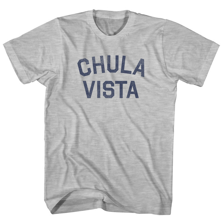Chula Vista Adult Cotton T-shirt - Grey Heather