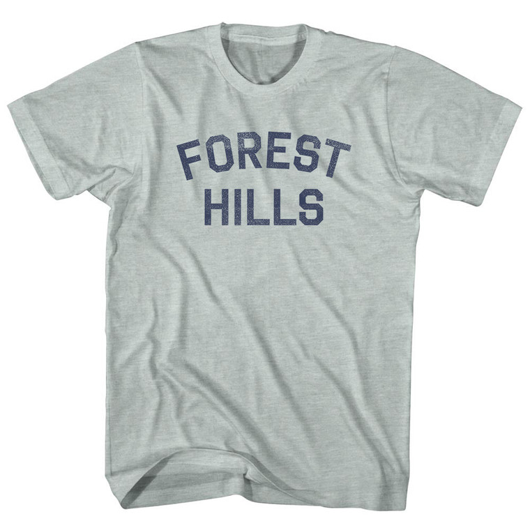 Forest Hills Adult Tri-Blend T-shirt - Athletic Cool Grey