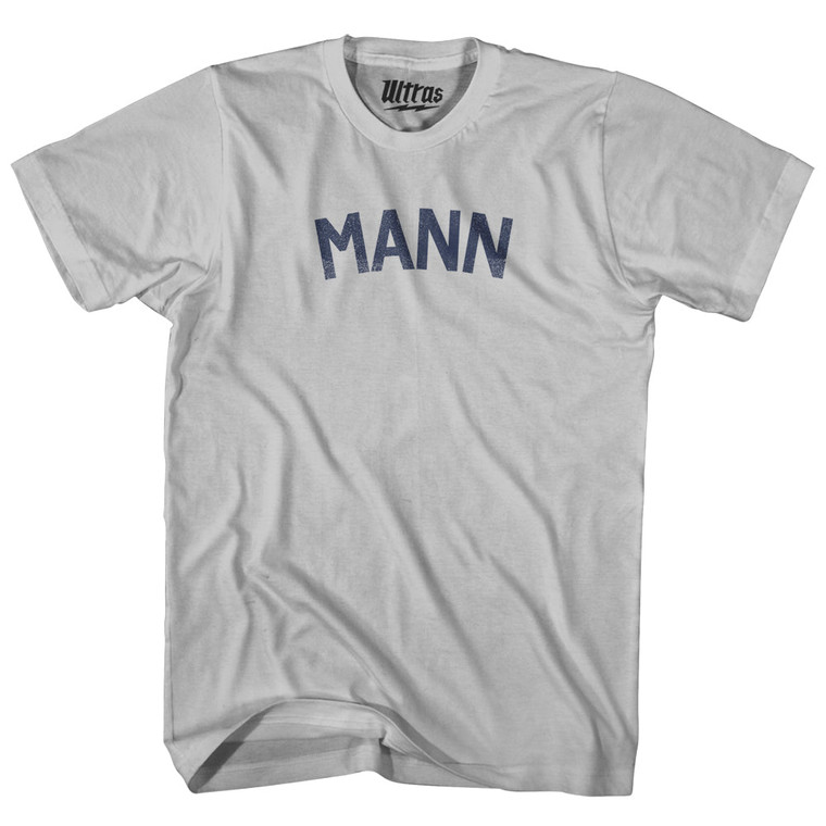 MANN Adult Cotton T-shirt - Cool Grey