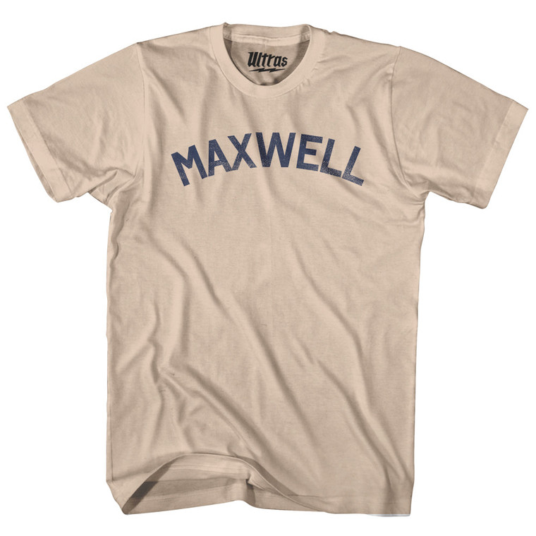 MAXWELL Adult Cotton T-shirt - Creme